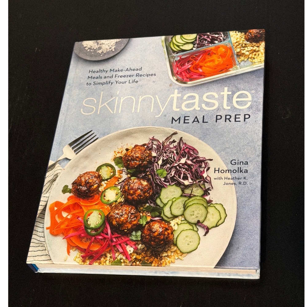 Skinnytaste Meal Prep Gina Homolka Hardback Cookbook Healthy Recipes